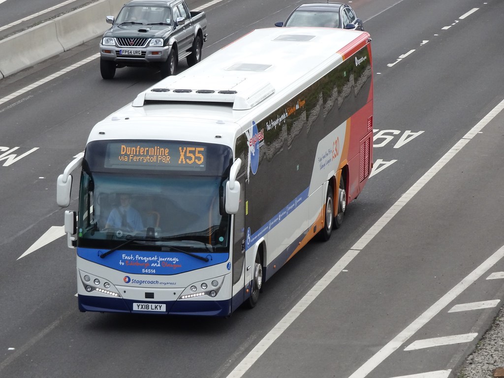 54514 YX18 LKY Stagecoach In Fife Express City Connect D… Flickr