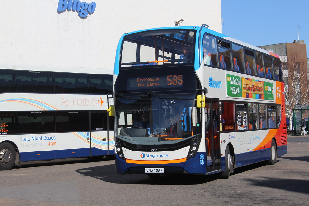 STAGECOACH WESTERN 10920 SN67XAM Ayr bus station 21/4/18 Flickr
