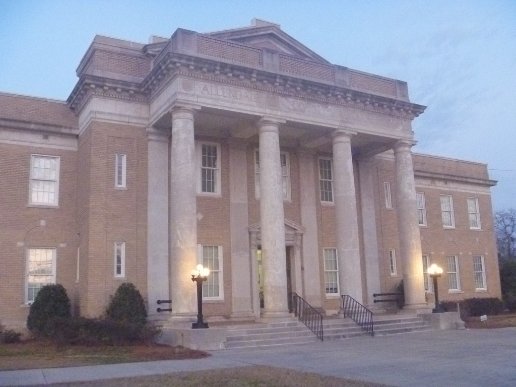 Allendale County Courthouse,January 17,2015 Allendale SC Steve