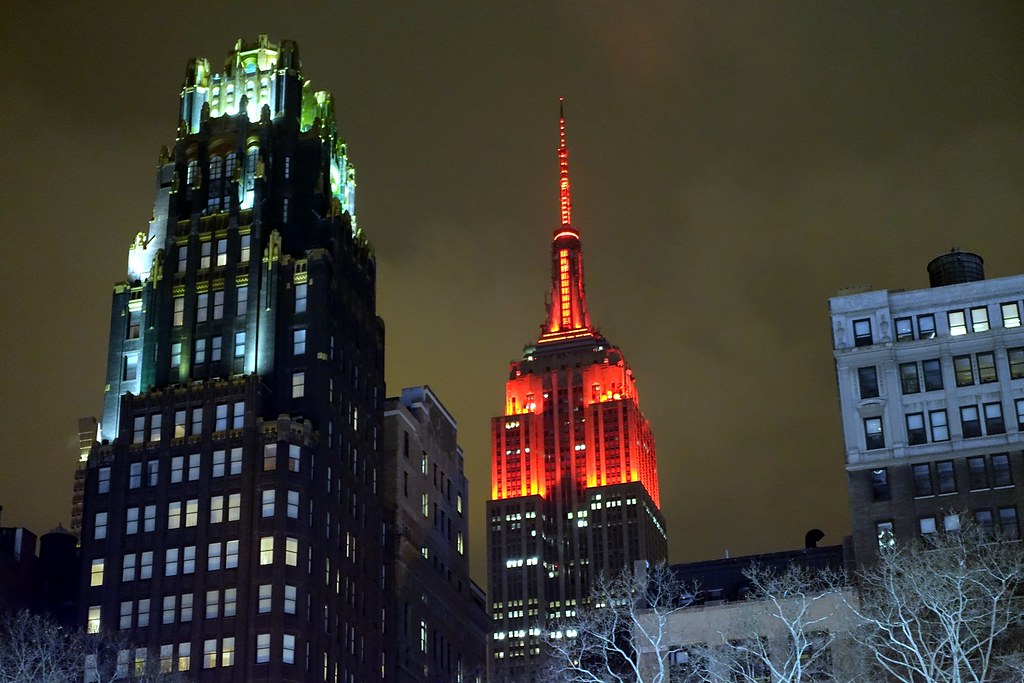 NYC Valentine's Day 2015 Empire State Building It was pu… Flickr