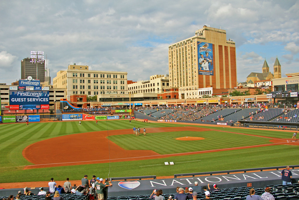 Akron Canal Park The view inside of Canal Park, home of th… Flickr