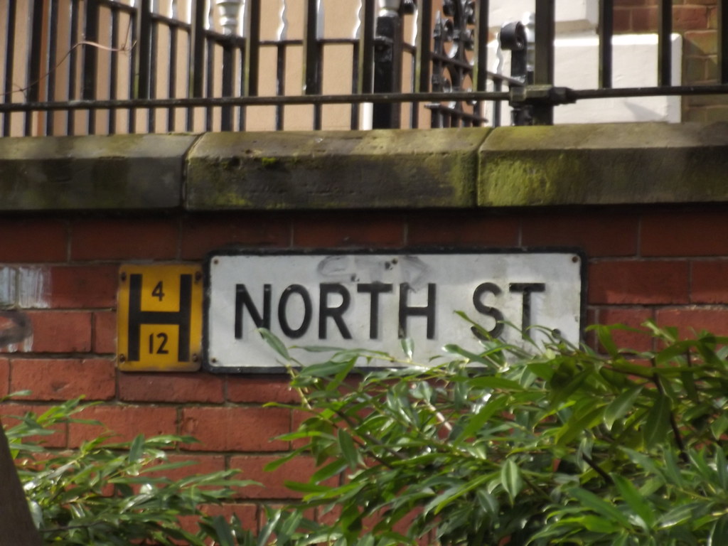 Giffard House St. Peter & St. Paul Catholic Church Wolverhampton North Street road sign