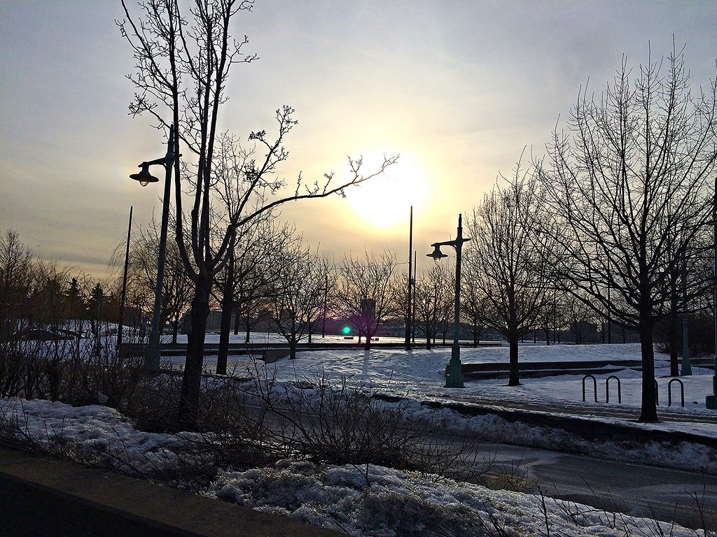 Winter WonderLand Park On the west side near 34th st