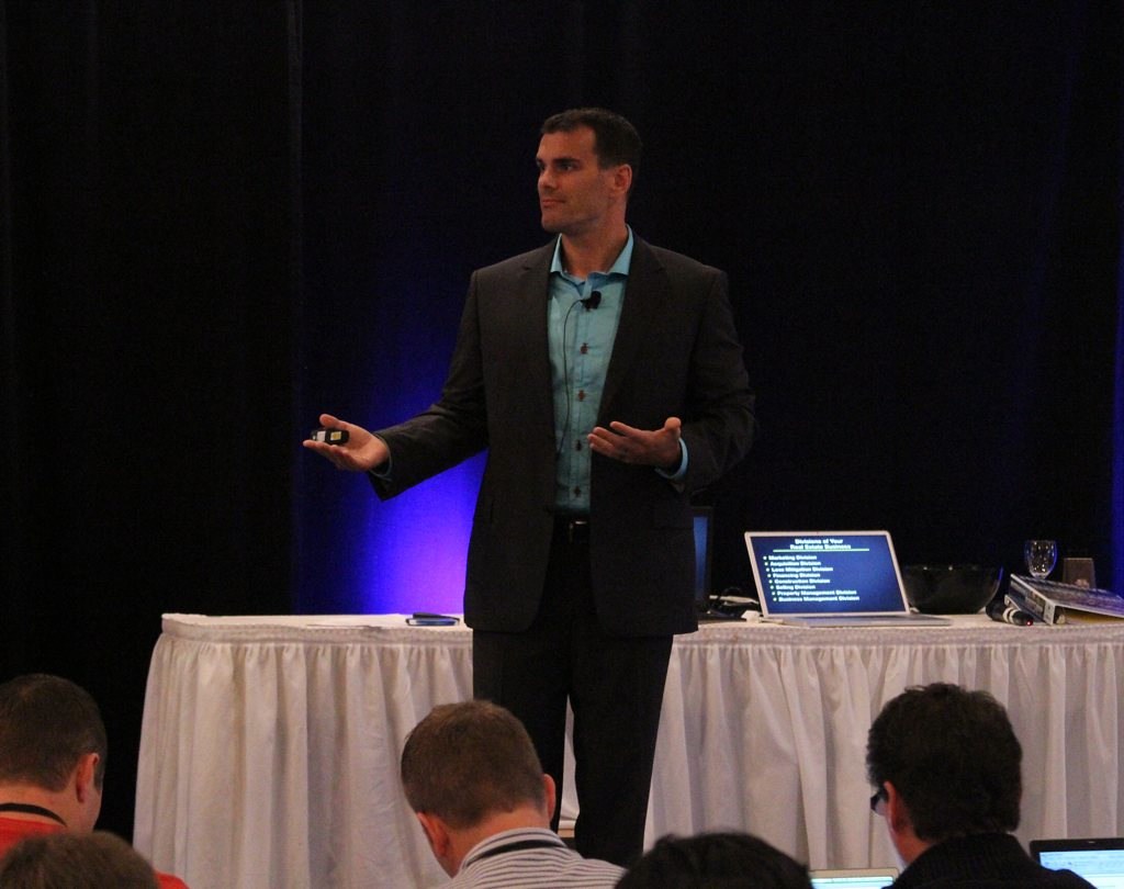 Than Merrill teaching a class Investor, author and TV host… Flickr