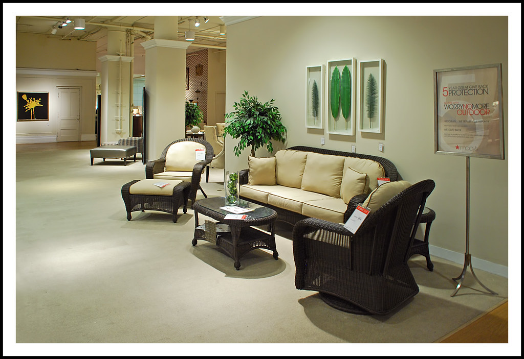 All the Comforts of Home in Macy's Furniture Dept. Flickr