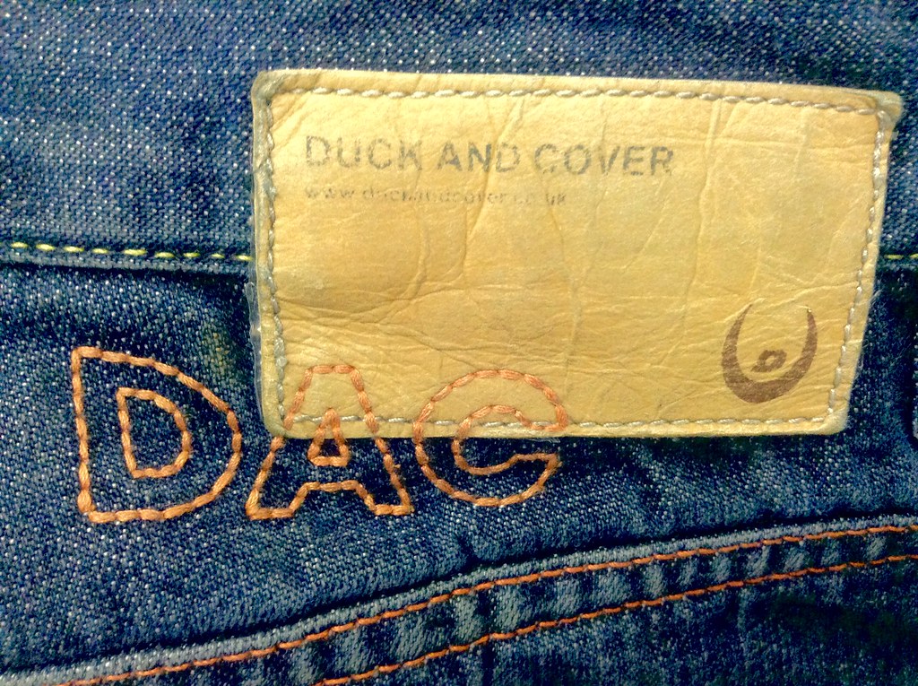 Duck and Cover Jeans, DAC, 2/2015, by Mike Mozart of TheTo… Flickr