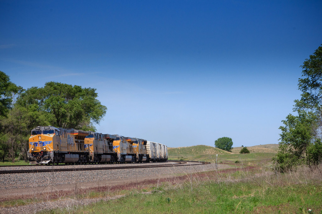 High Noon at Brady, Nebraska Bob Wilcox Flickr