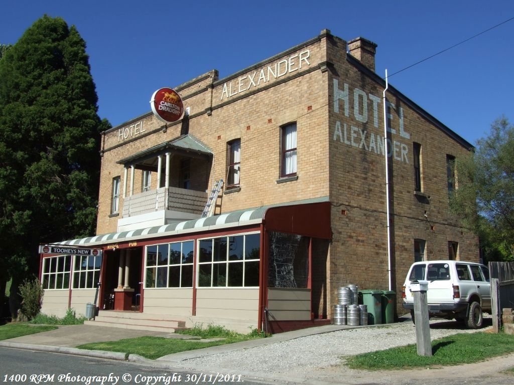 Hotel Alexander at Rydal, NSW. 30102011 1400 RPM Photography Flickr