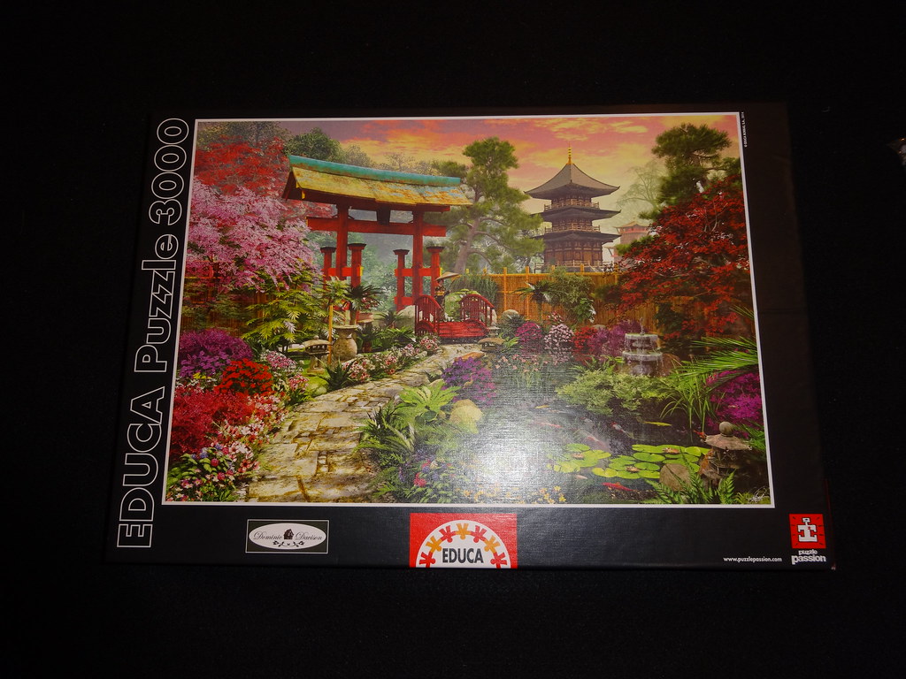 3000 piece Educa Japanese Garden Jigsaw Puzzle TMartian300 Flickr