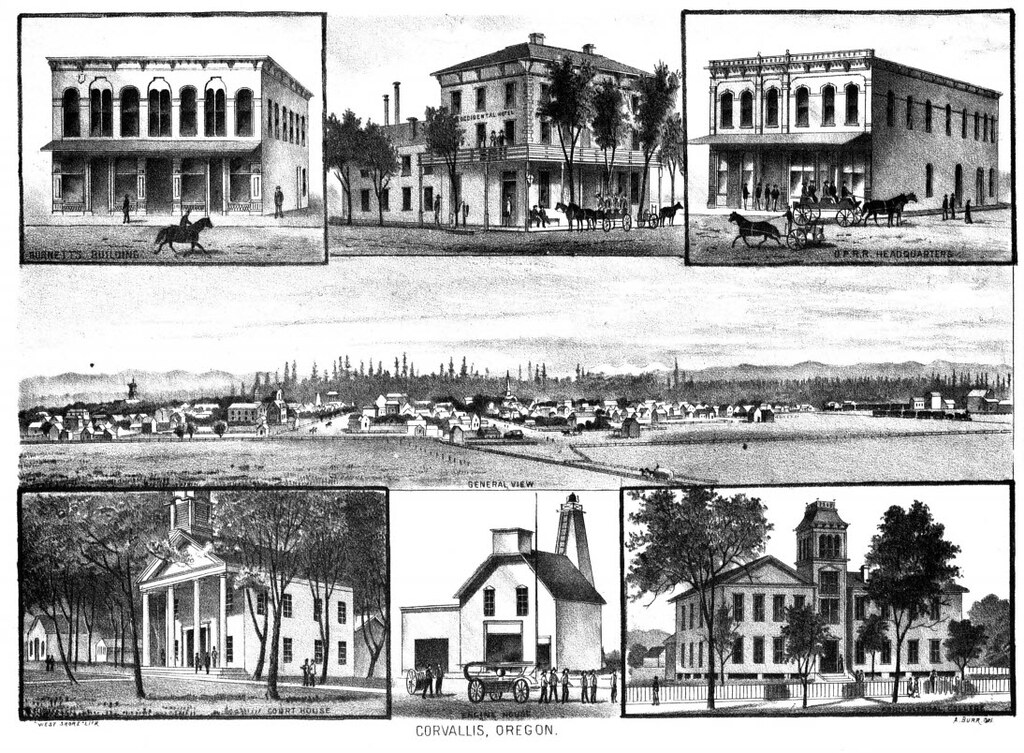 Corvallis, Oregon Origin From the August , 1884 edition o… Flickr