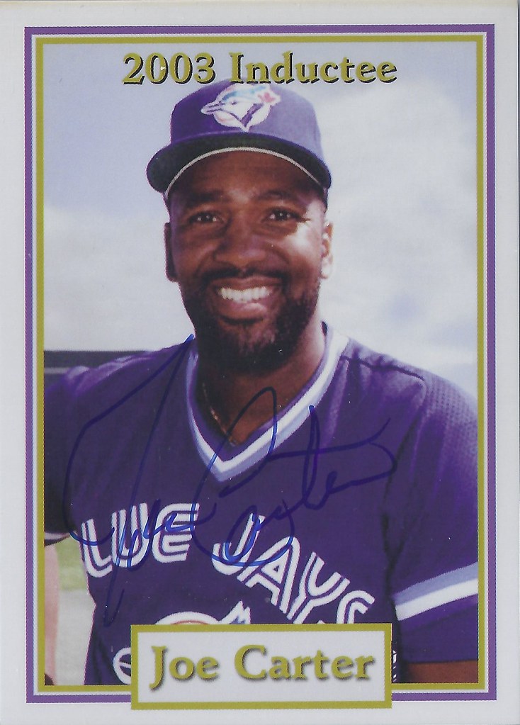 1983 2014 Canadian Baseball Hall of Fame Autographed Baseball Cards of Toronto Blue Jays and