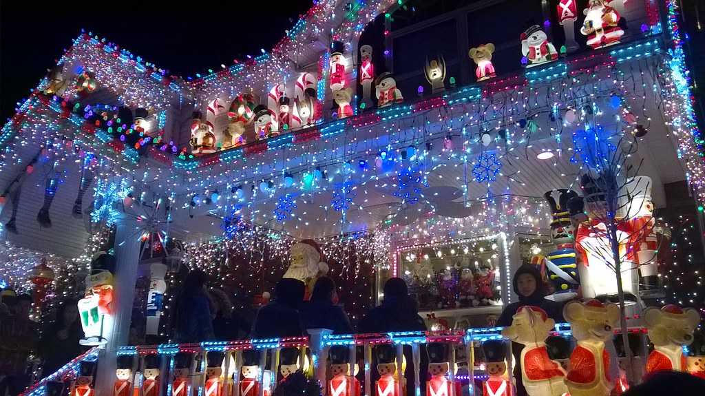 christmas lights Eunice Flickr