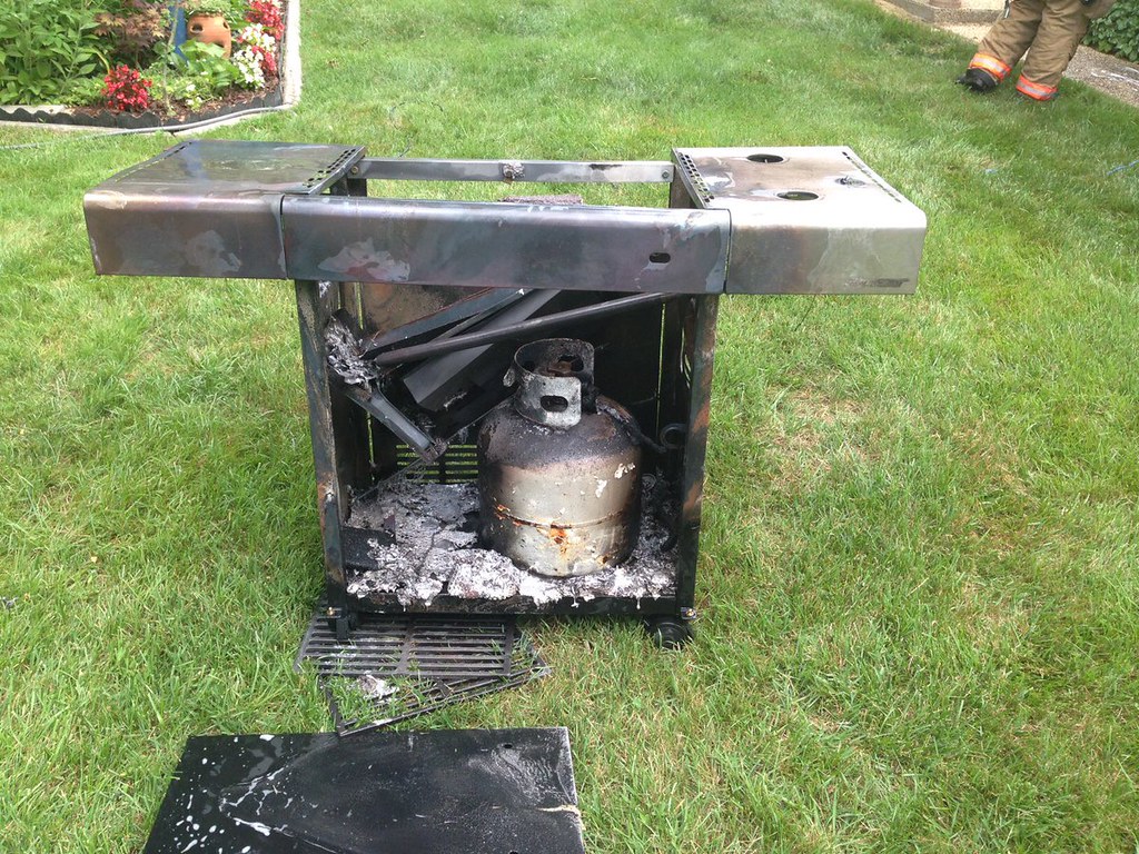 Propane Grill Fire Causes One Minor Injury mcfrs News Flickr