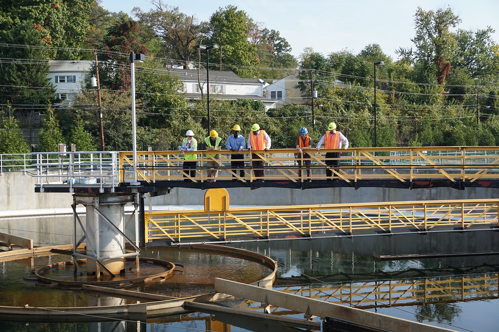 Water Pollution Control Plant Arlington Department of Environmental