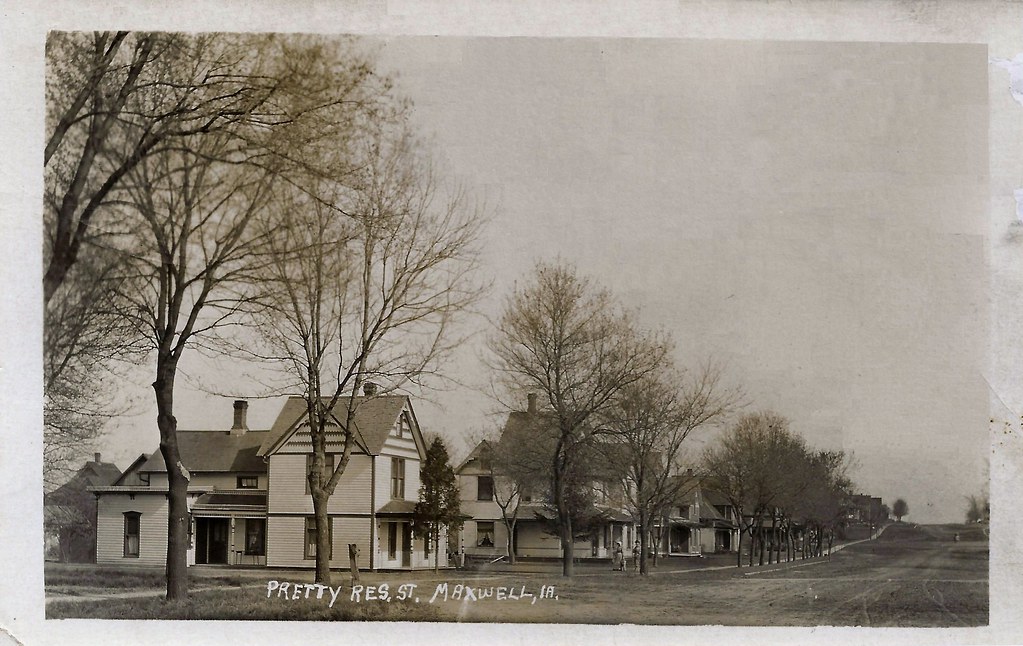 Maxwell, Iowa, Street Scene, Houses, Homes, Residences Flickr