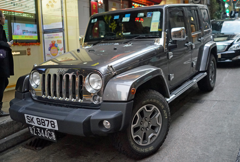 HKG Car Licence Plate SK 8878 Jeep cars in Hong Kong Hon… Flickr