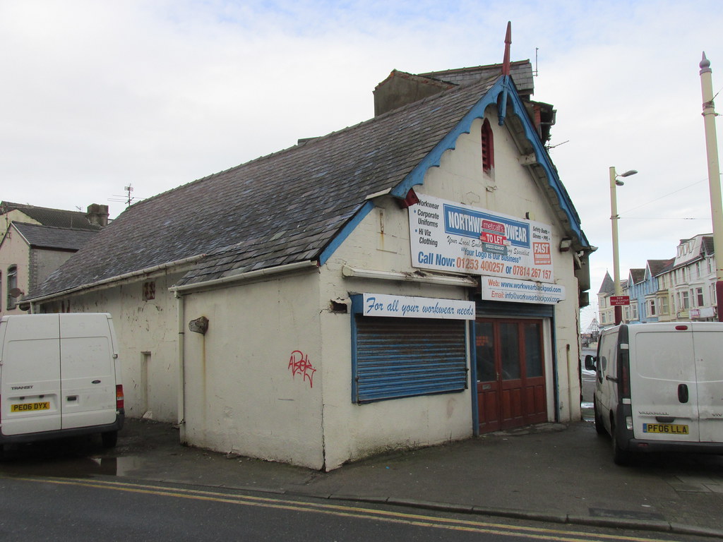 The original Blackpool Lifeboat Station on Lytham Road Flickr