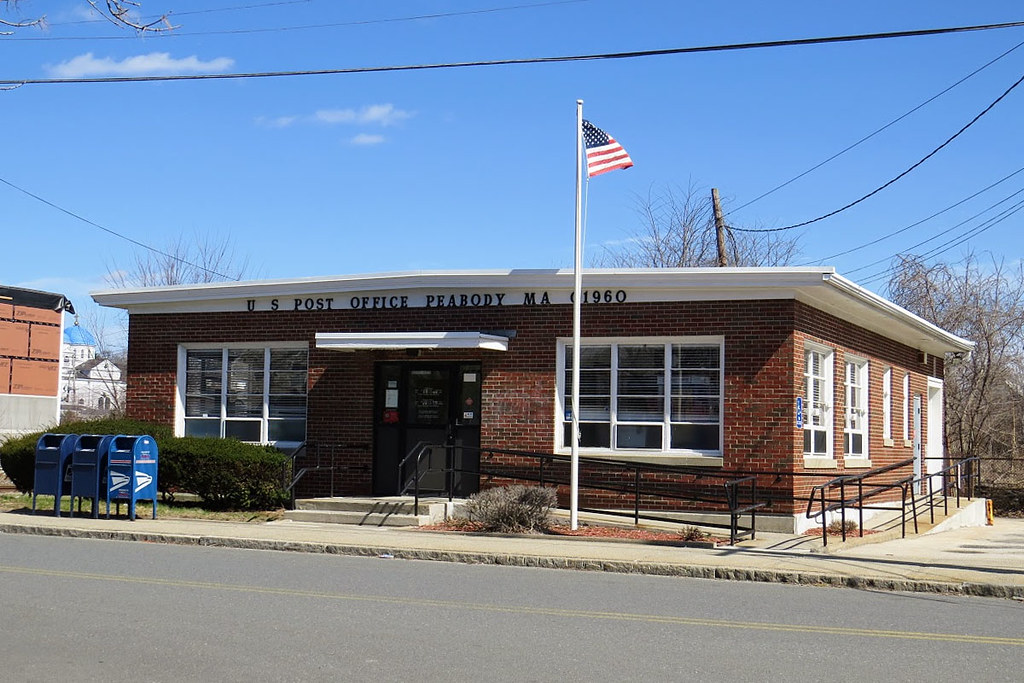 Peabody, MA Wallis Street Station post office Essex Count… Flickr