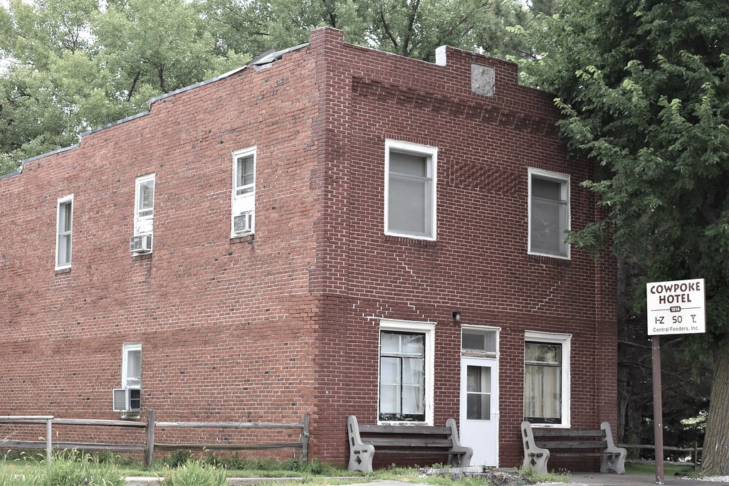 Cowpoke Hotel Thedford Nebraska Rick Sedrel Flickr