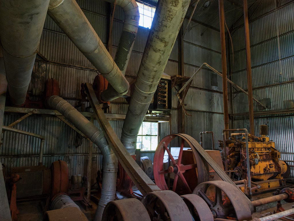 cotton gin plant Dockery Plantation, Mississippi Tim Flickr