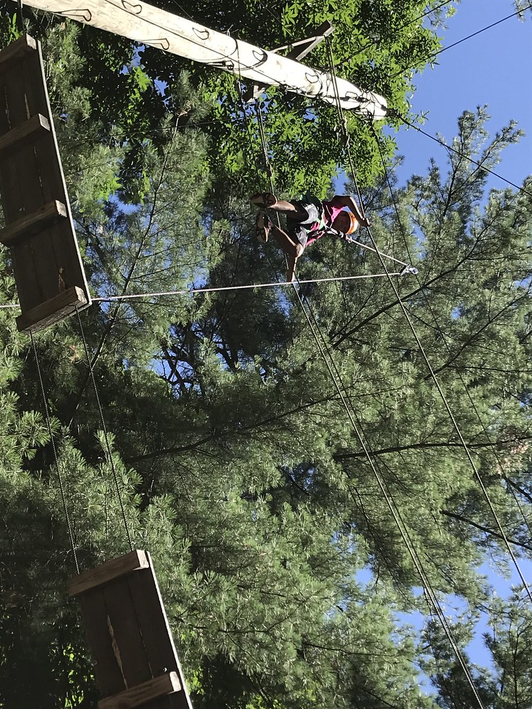 Camp! Ropes courses! Camp PA Flickr