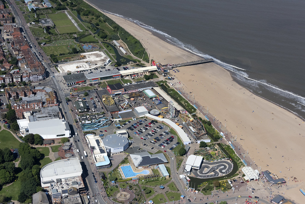 Skegness aerial image Aerial of Skegness in Lincolnshire U… Flickr