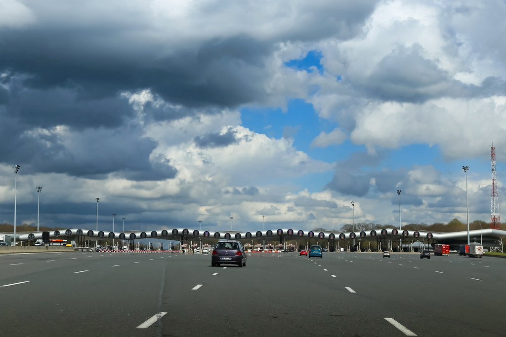 Image de Jaune Gilet Jaune Peage Saint Arnoult En Yvelines