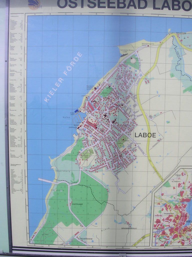 Karte Laboe Umgebung Karte von Laboe Popcorn_01 Flickr