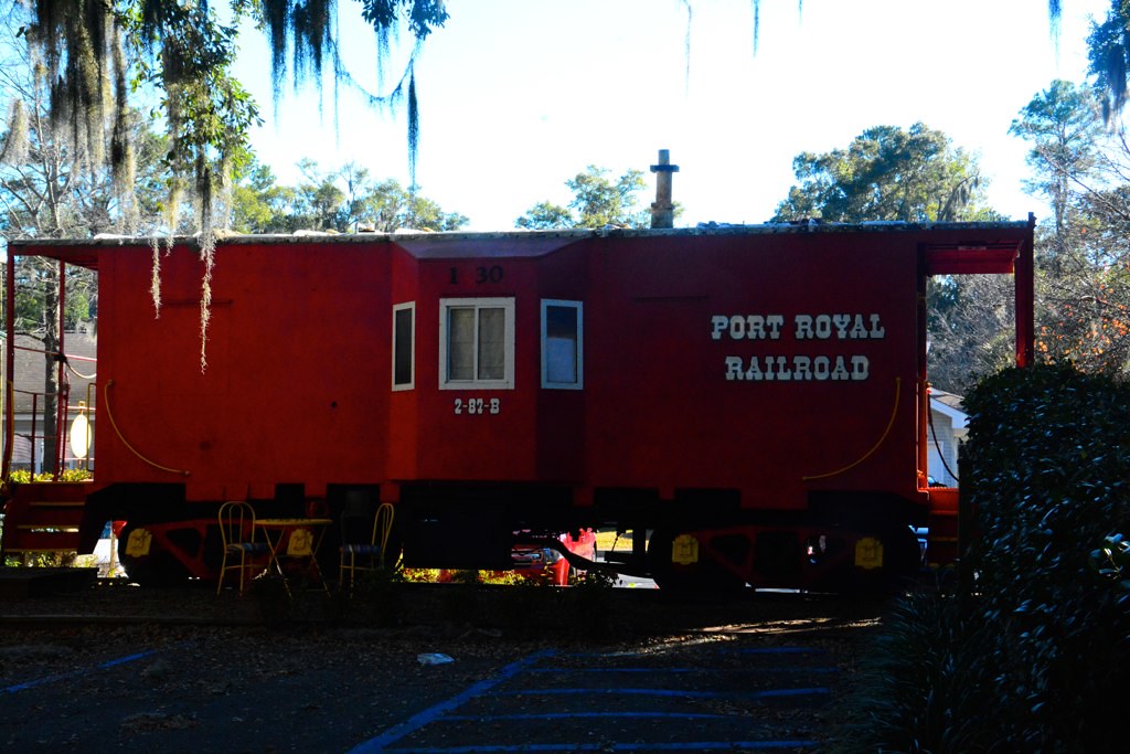 Caboose from the Port Royal Railroad. South Carolina Flickr
