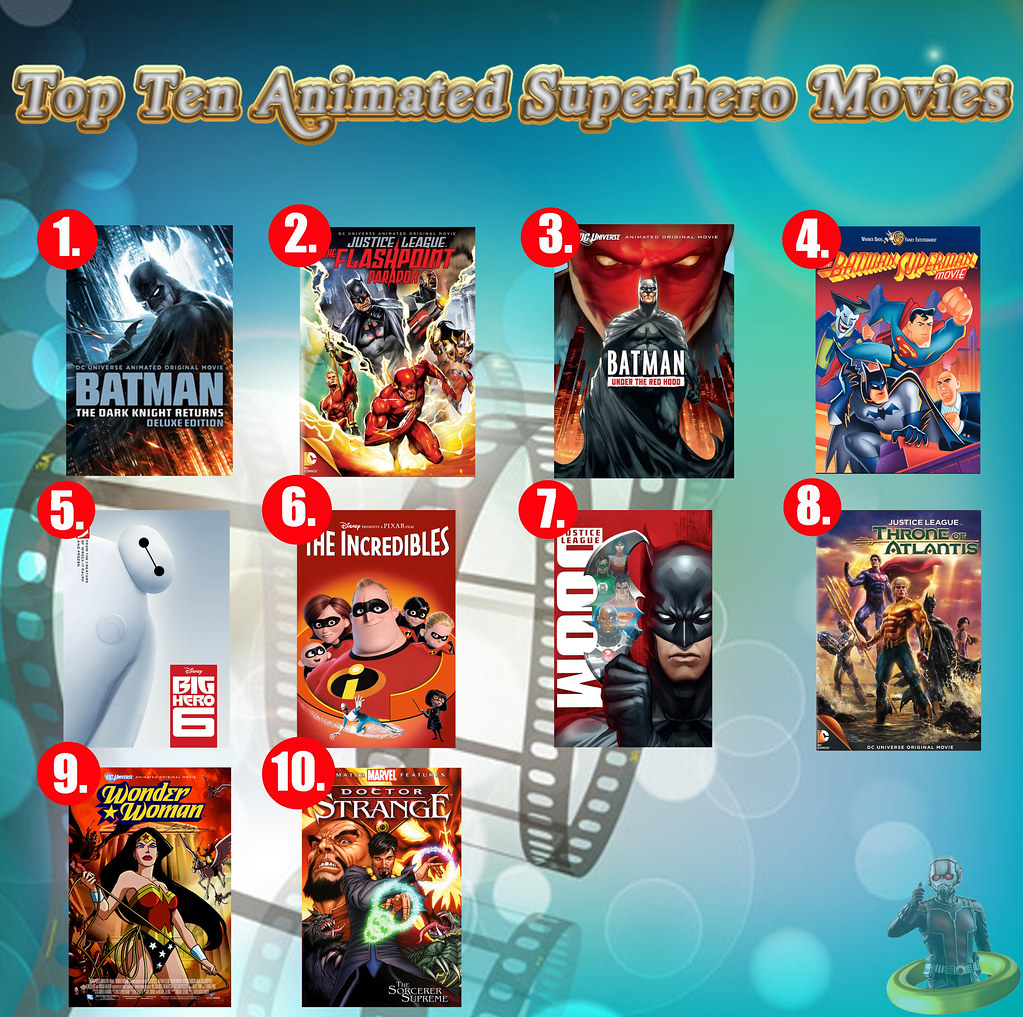 Best Animated Superhero Movies Jakustala