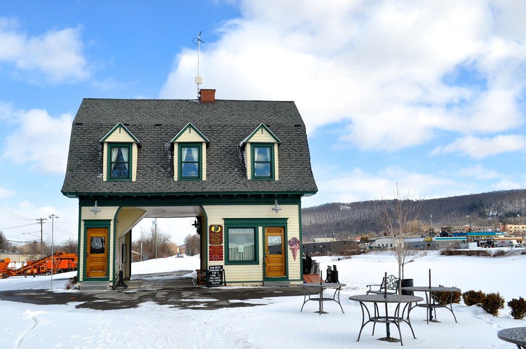 Vestal Coal House Cafe The Vestal Rail Trail runs for near… Flickr