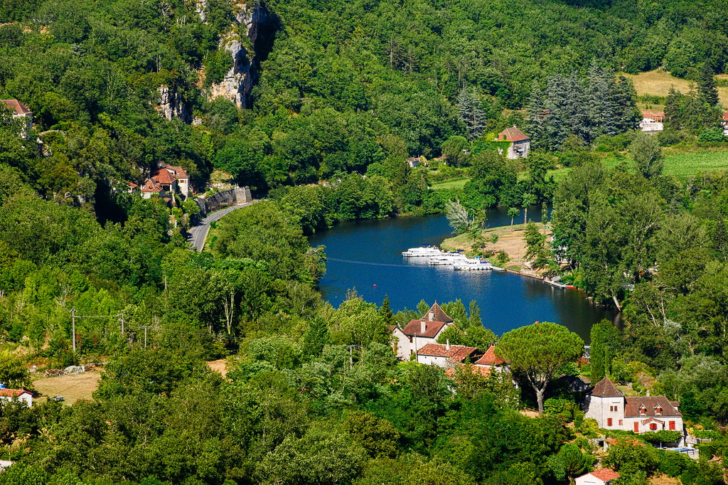 rivière Lot vue de Saint Cyr Lapopie SONY DSC Alain Dutertre Flickr