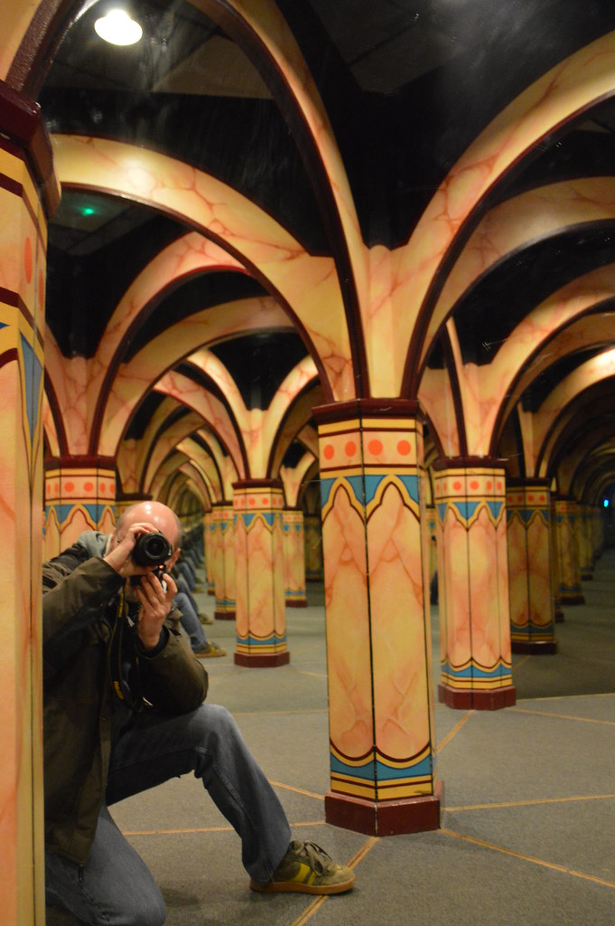 Mirror maze 7 Actually a labyrinth dan pope Flickr