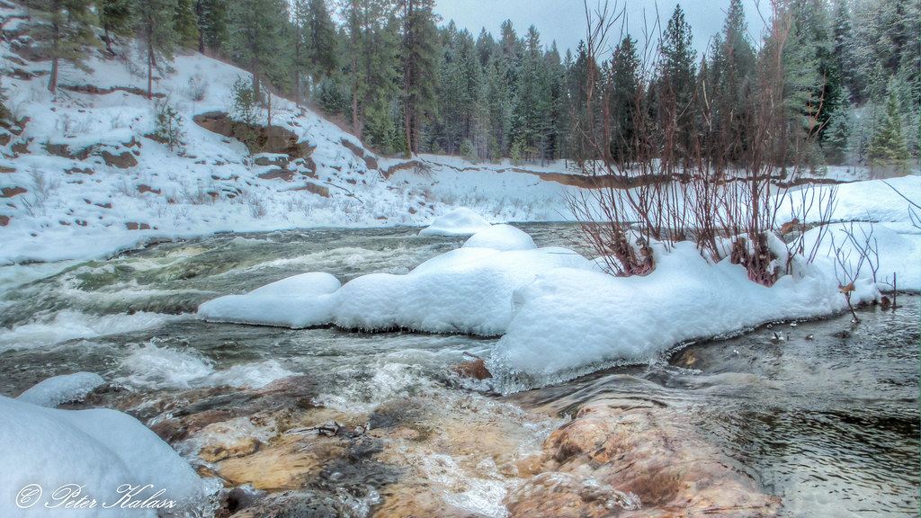 Where the Kettle River running... Christina Lake BC Peter Kalasz