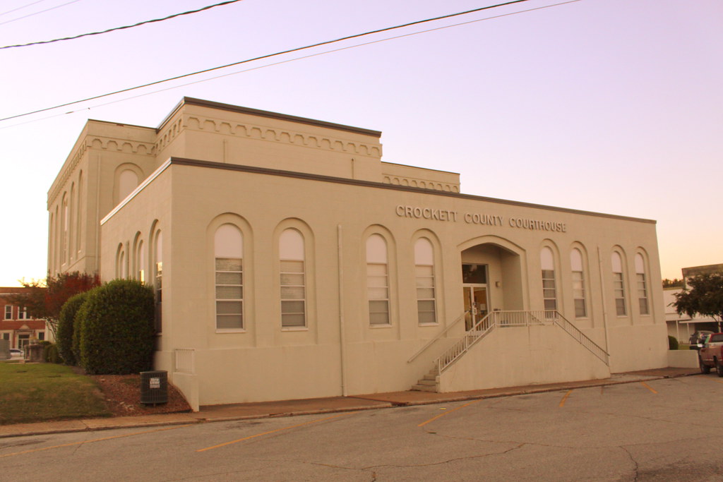 Crockett County Courthouse (Rear addition) Alamo, TN Flickr