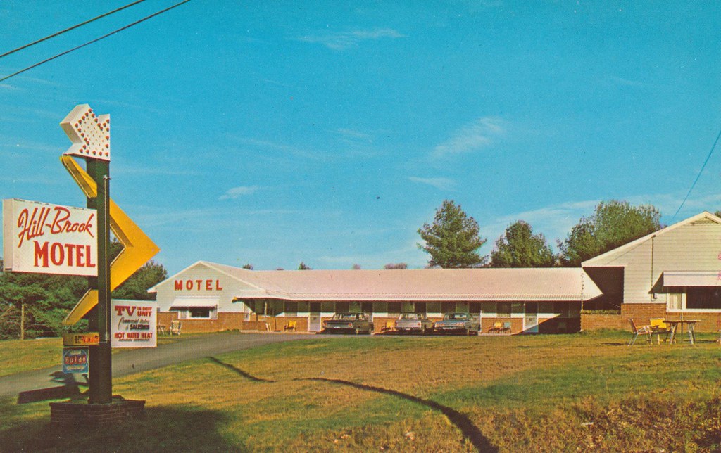 Hill Brook Motel Bedford, New Hampshire Rt. 101 Bedfor… Flickr
