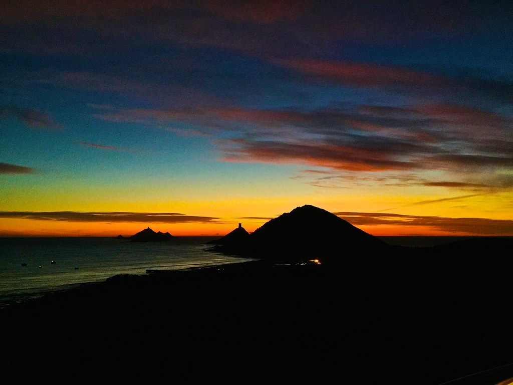 Coucher de soleil aux îles Sanguinaires JeanbaptisteM