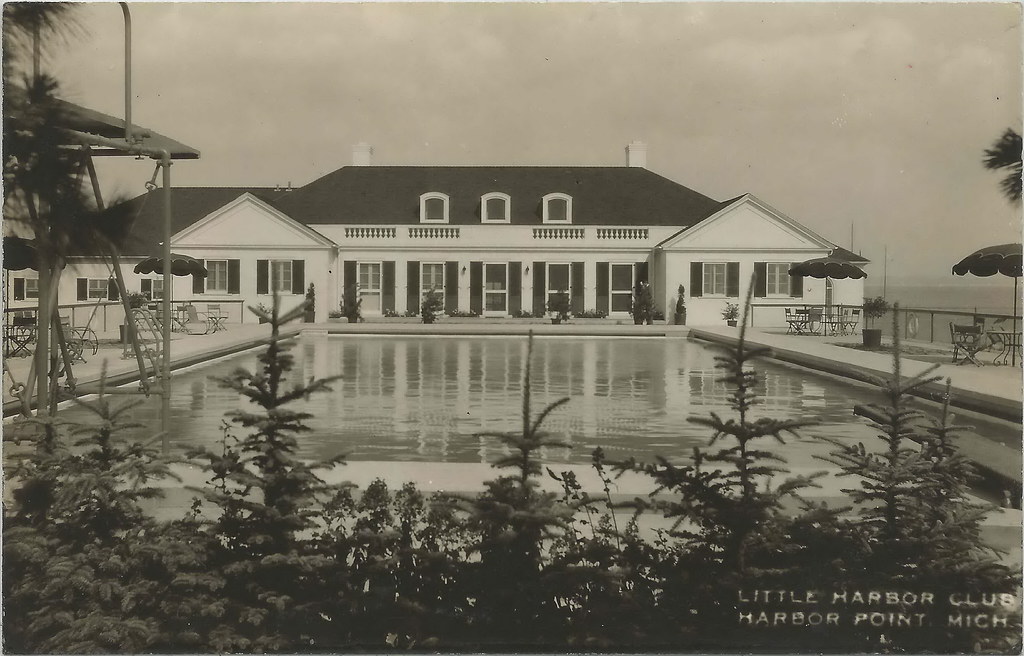 NW Harbor Springs MI RPPC c.1920 Harbor Point Founded in 1… Flickr