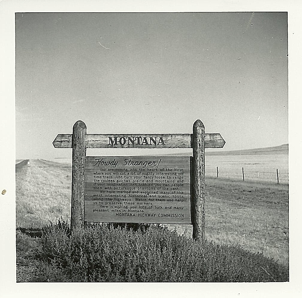 Montana Border Shots taken by my father when he returned t… Flickr