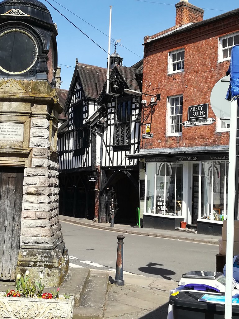 Much Wenlock In the square in Much Wenlock looking down to… Flickr