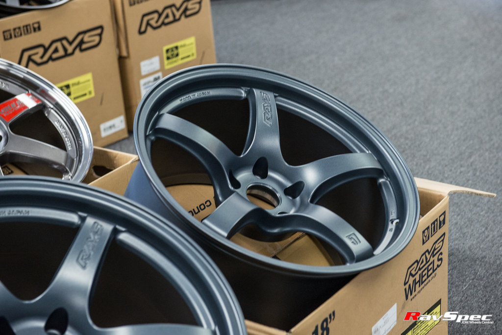 RAYS Gramlights 57CR 18x10.5 +22 G2 Gun Blue II Flickr