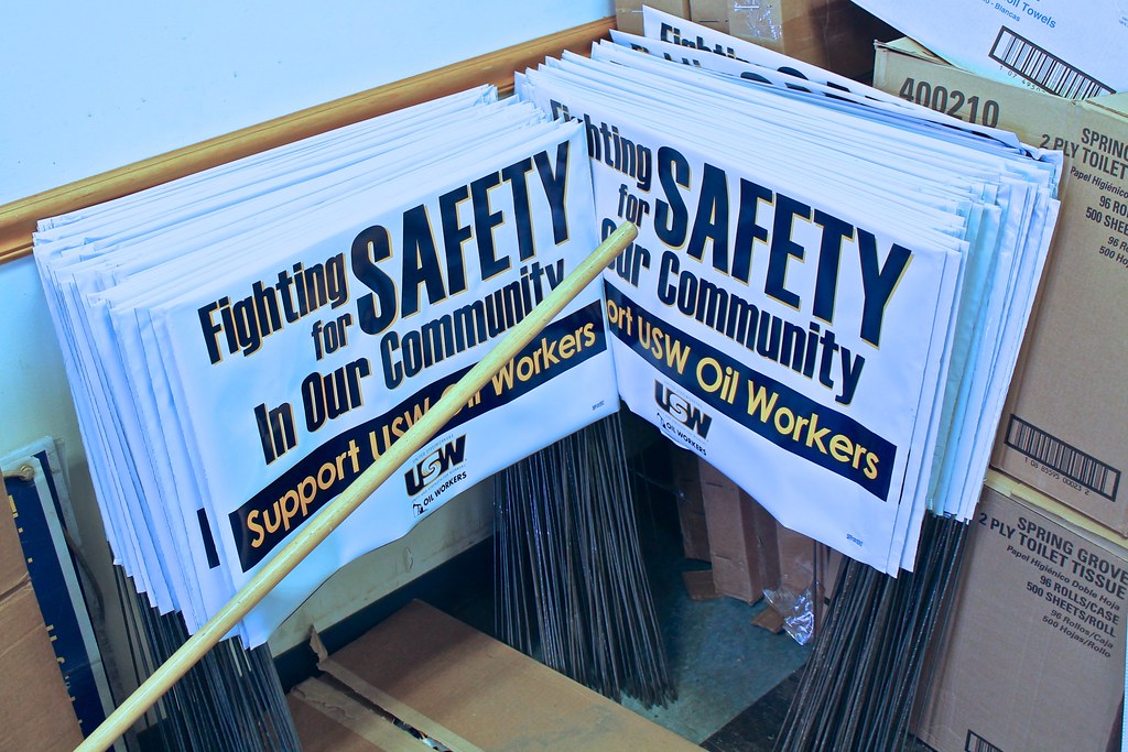 United Steel Workers Local 71 Whiting, Indiana Bob Simpson Flickr