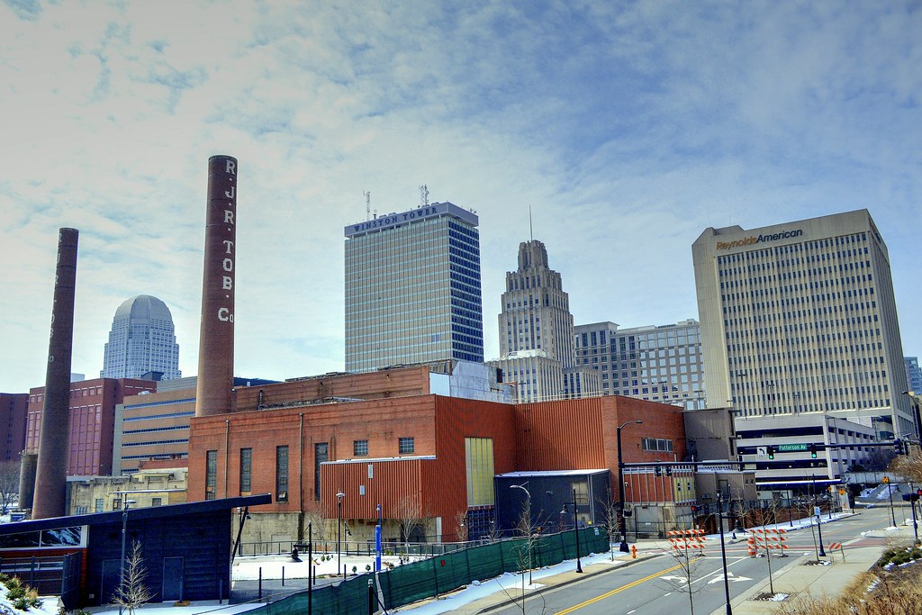 Winston Salem Skyline, Forsyth County a photo on Flickriver