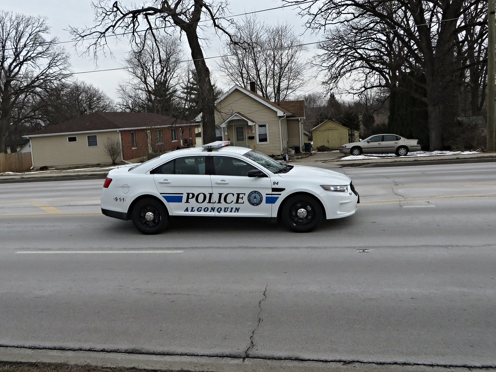 IL Algonquin Police Department 94 At Funeral Procession … Flickr
