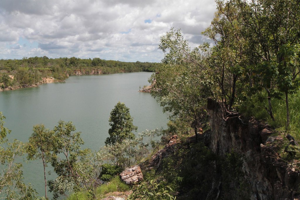 Flooded quarry pits near Robertson Barracks near Darwin, N… Flickr