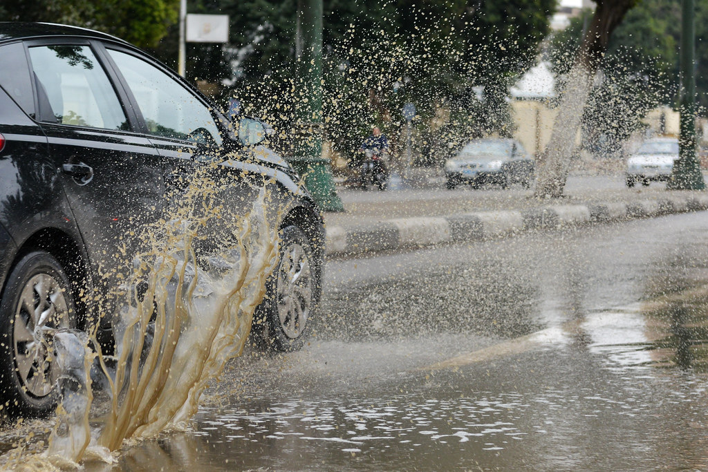 Rainy weather in Cairo February 19, 2015 Bora S. Kamel Flickr