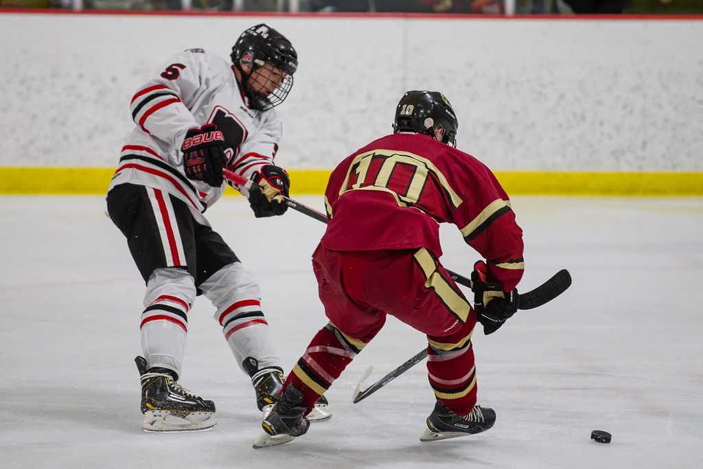 A69D06202 Lakeville South at Lakeville North boys hockey,… Flickr