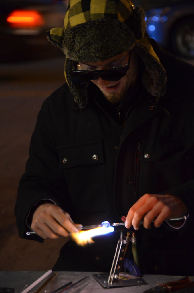Glass blowing Downtown Holiday Market, Penn Quarter, Washi… Flickr