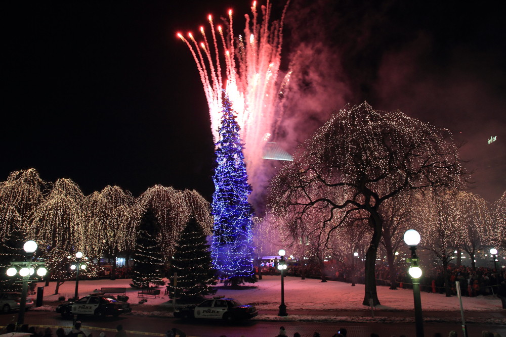 Holiday Tree Lighting ceremony Rice Park Teresa Boardman Flickr