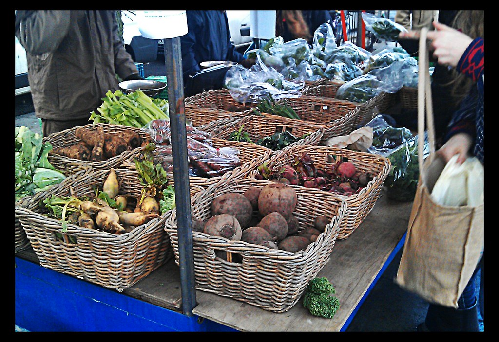 Farmers market Richard Evans Flickr